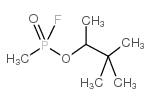 甲基氟膦酸 1,2,2-三甲基丙基酯 结构式