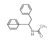 N-(1,2-二苯乙基)乙酰胺 结构式