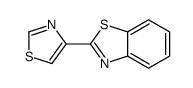 2-(1,3-噻唑-4-基)-1,3-苯并噻唑 结构式