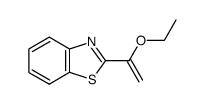 2-(1-乙氧基乙烯基)苯并噻唑 结构式