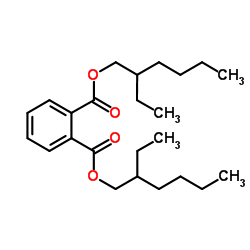 邻苯二甲酸二(2-乙基己)酯 结构式