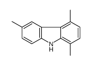 1,4,6-三甲基-9H-咔唑 结构式