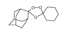 二螺[环己烷-1,3'-[1,2,4]三氧杂环戊烷-5',2''-三环[3.3.1.13,7]癸烷] 结构式