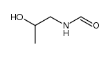 N-(2-羟丙基)甲酰胺 结构式