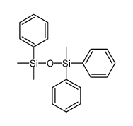 1,1,3-三甲基-1,3,3-三苯基二硅氧烷 结构式
