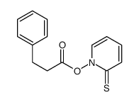 3-苯基丙酸-2-硫代-1(2H)-吡啶酯 结构式