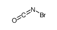 Bromine isocyanate (Br(NCO)) (9CI) 结构式