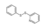 2-(苯基二硫基)吡啶 结构式