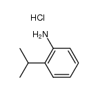 2-异丙基苯胺盐酸盐 结构式