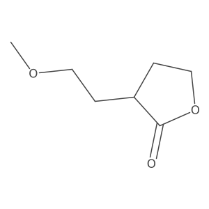 3-(2-甲氧基乙基)-二氢呋喃-2-酮 结构式