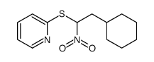 2-(2-环己基-1-硝基乙基)硫代吡啶 结构式
