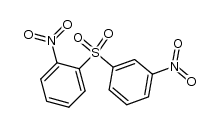 2,3'-二硝基二苯砜 结构式