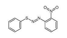 邻硝基苯重氮苯硫醚 结构式