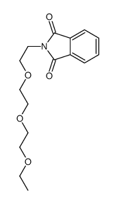 2-[2-[2-(2-乙氧基乙氧基)乙氧基]乙基]异吲哚-1,3-二酮 结构式