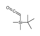 2-(叔丁基二甲基硅基)乙烯酮 结构式