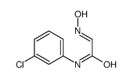 N-(3-氯-苯基)-2-[(e)-羟基亚氨基]-乙酰胺 结构式