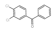 3,4-二氯二苯甲酮 结构式