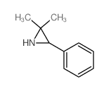 2,2-二甲基-3-苯基氮丙啶 结构式