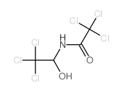 2,2,2-trichloro-N-(2,2,2-trichloro-1-hydroxy-ethyl)acetamide 结构式