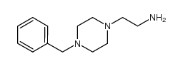 1-(2-氨乙基)-4-苄基哌嗪 结构式
