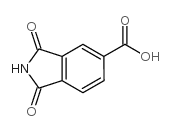 1,3-DIOXO-2,3-DIHYDRO-1H-ISOINDOLE-5-CARBOXYLIC ACID 结构式