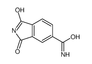 1,3-二氧代异吲哚-5-甲酰胺 结构式