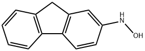 N-羟基-2-氨基芴 结构式