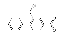 2-羟甲基-4-硝基联苯 结构式