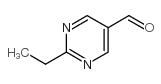 2-乙基-5-嘧啶甲醛 结构式