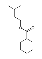 环己甲酸异戊酯 结构式