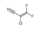 2-氯-3,3-二氟丙烯腈 结构式