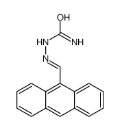 Hydrazinecarboxamide, 2-(9-anthracenylmethylene)- 结构式