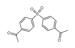 4,4'-二乙酰基二苯砜 结构式