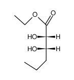 Hexanoic acid, 2,3-dihydroxy-, ethyl ester, (R*,S*)- (9CI) 结构式