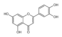 木犀草素 结构式