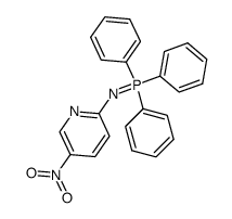 5-硝基-N-(三苯基磷亚基)-2-吡啶胺 结构式