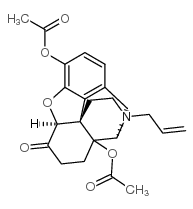 纳洛酮-3,14-二乙酸酯 结构式