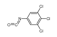 3,4,5-三氯苯基异氰酸酯 结构式