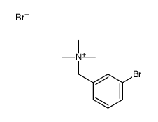 3-溴苄基-N,N,N-三甲基溴化铵 结构式