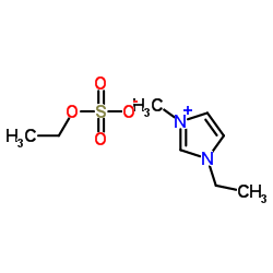 1-乙基-3-甲基咪唑硫酸乙酯 结构式