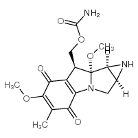 丝裂霉素A 结构式