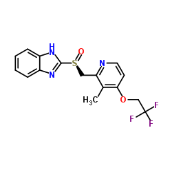左旋兰索拉唑 结构式