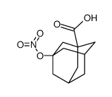 3-Nitrooxy-adamantane-1-carboxylic acid 结构式