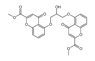 色甘酸二甲酯 结构式