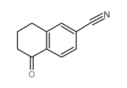 6-氰基-1-四氢萘酮 结构式