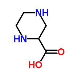 (2R)-哌嗪-2-甲酸 结构式