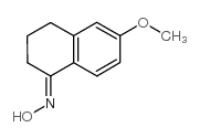 6-甲氧基-1-四l酮肟 结构式