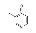2-甲基吡嗪-1-氧化物 结构式