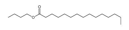 butyl pentadecanoate 结构式