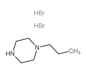 1-丙基哌嗪二氢溴酸 结构式